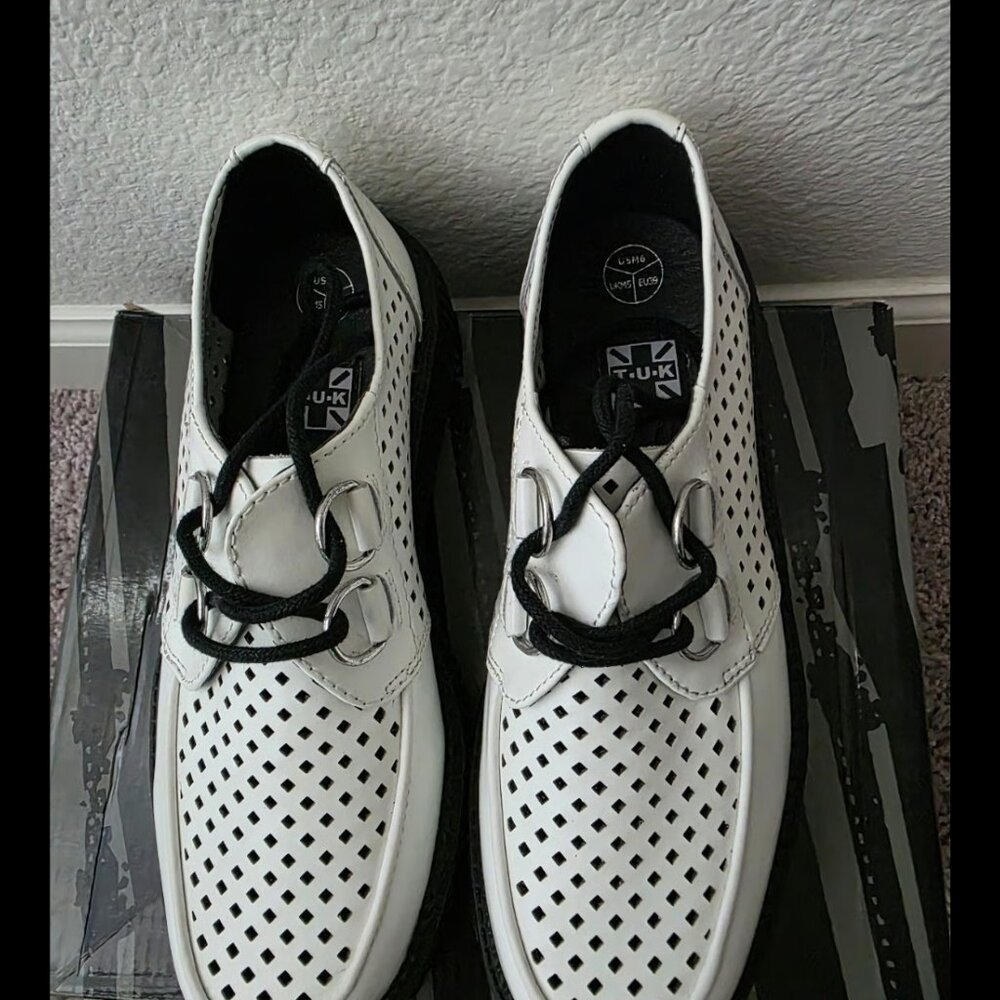 TUK CREEPER PLATFORM LOAFER SHOES (M6/W8) - Picture 5 of 7
